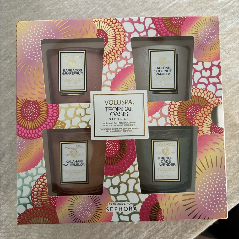 Voluspa Sephora Mini Candle Set